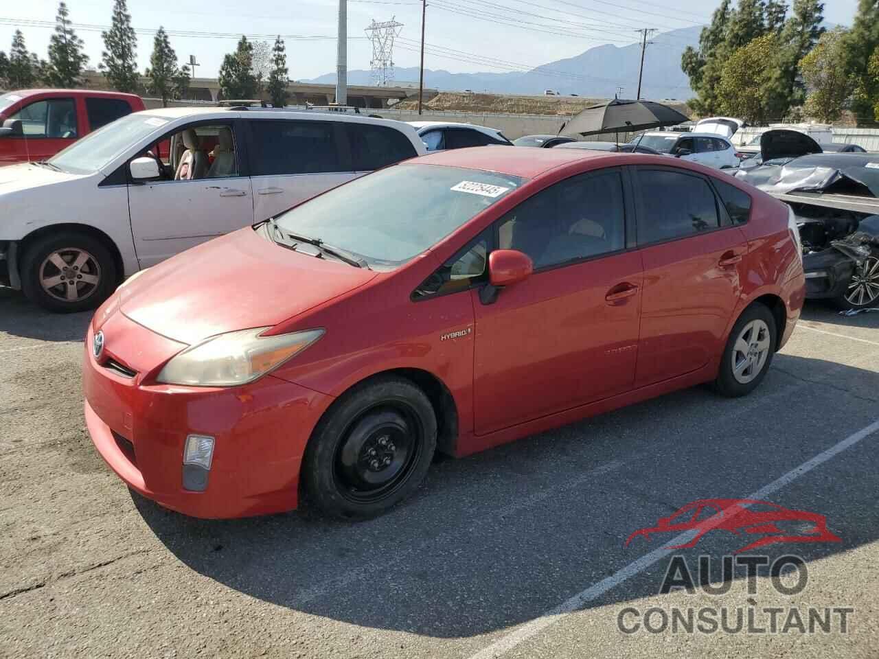 TOYOTA PRIUS 2010 - JTDKN3DU0A0182731