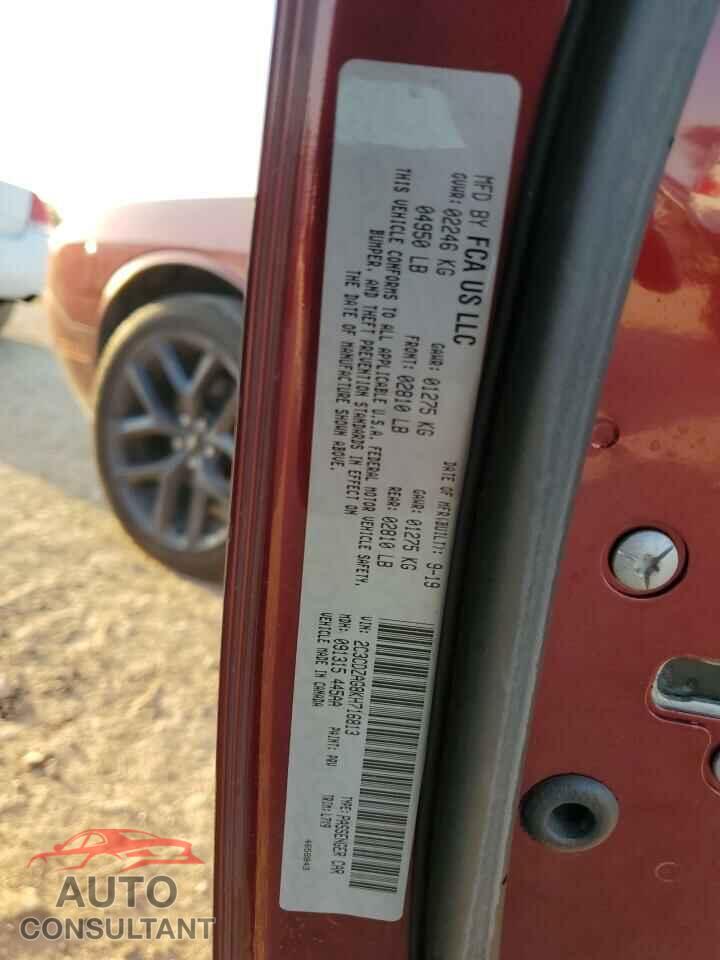 DODGE CHALLENGER 2019 - 2C3CDZAG8KH716813