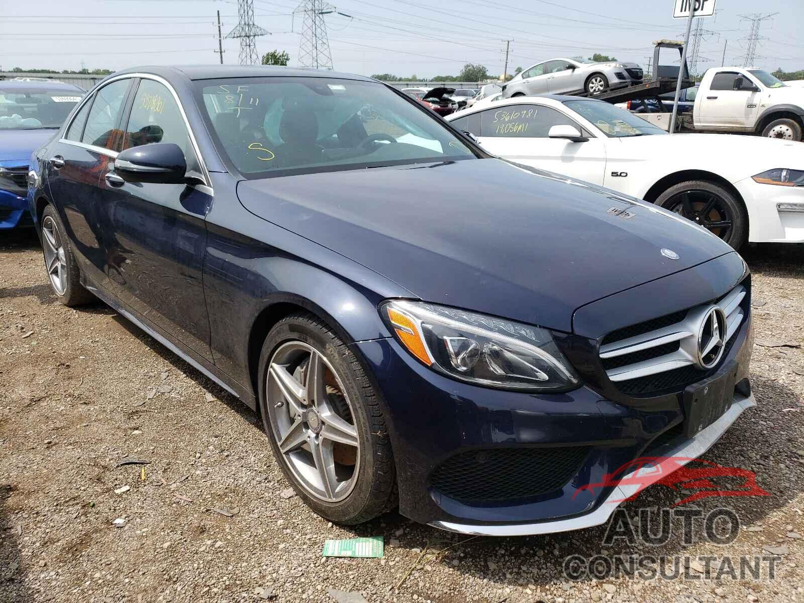 MERCEDES-BENZ C-CLASS 2016 - 55SWF4KBXGU171363