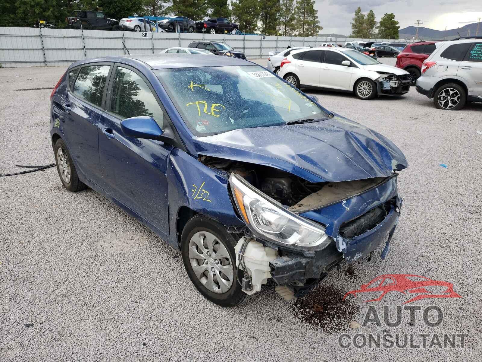 HYUNDAI ACCENT 2016 - KMHCT5AE4GU256135