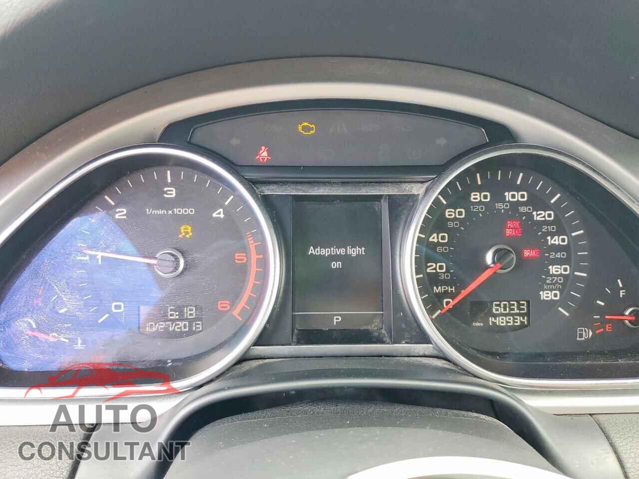 AUDI Q7 2012 - WA1VMAFEXCD005300