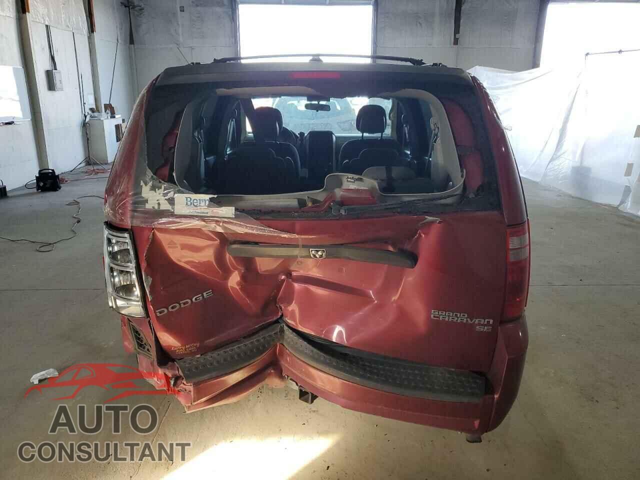 DODGE CARAVAN 2010 - 2D4RN3D17AR467438