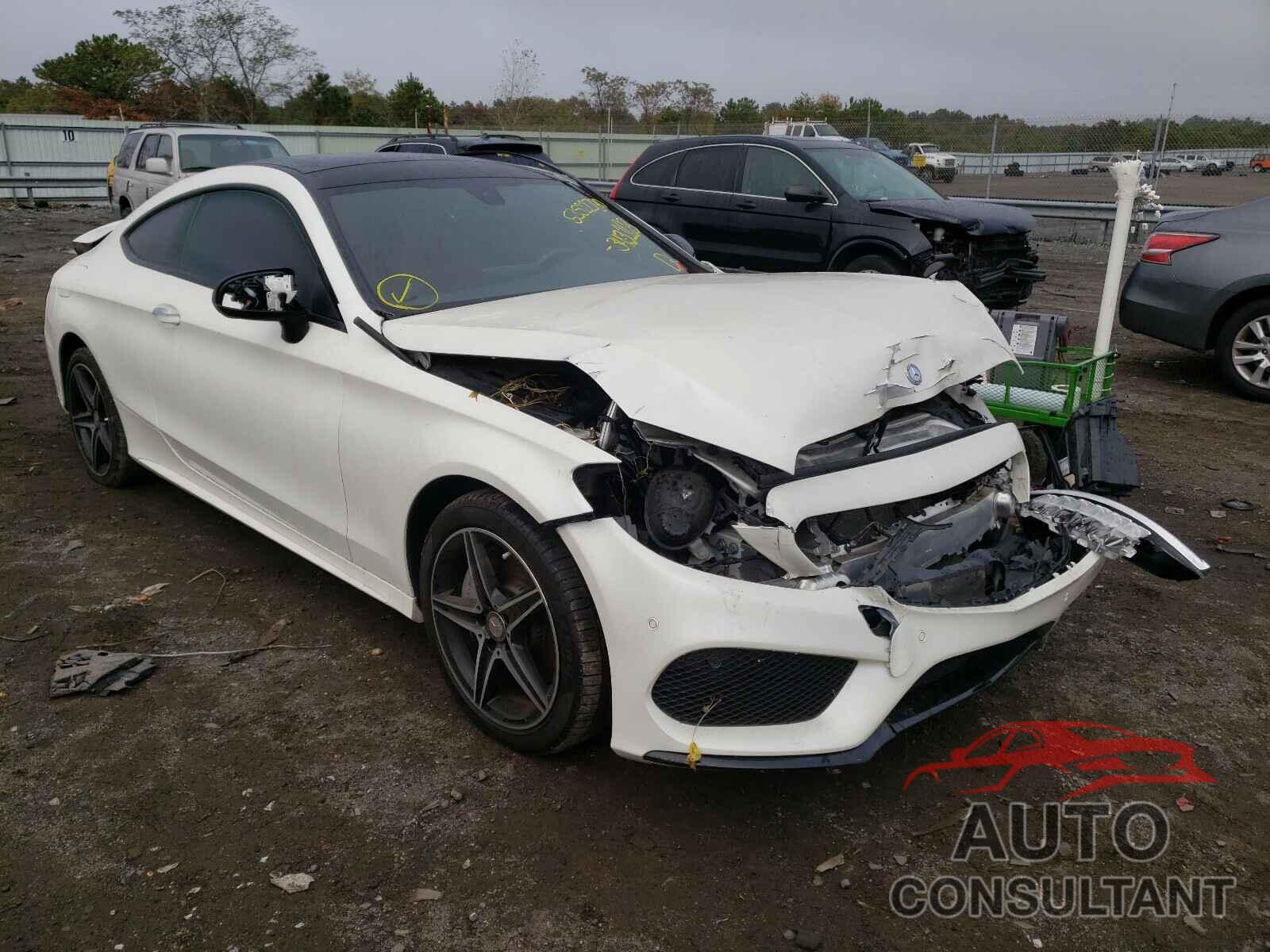 MERCEDES-BENZ C CLASS 2017 - WDDWJ4KB8HF343103