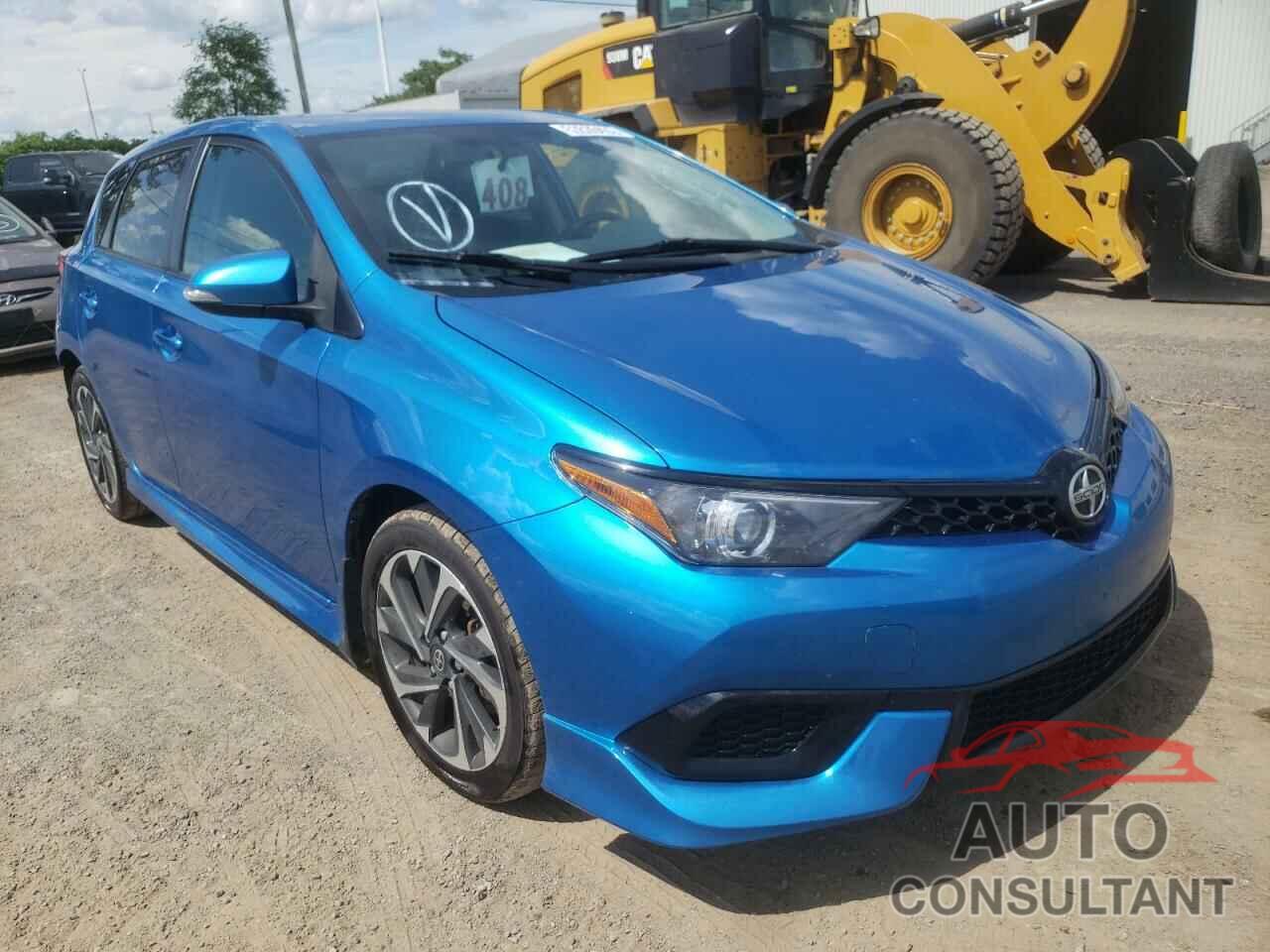 TOYOTA SCION 2016 - JTNKARJE1GJ507073