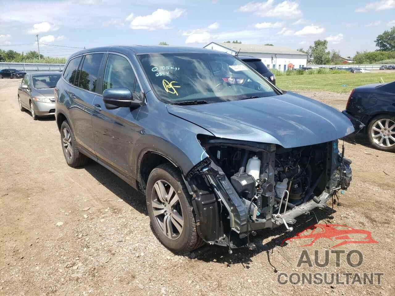 HONDA PILOT 2017 - 5FNYF6H50HB101377