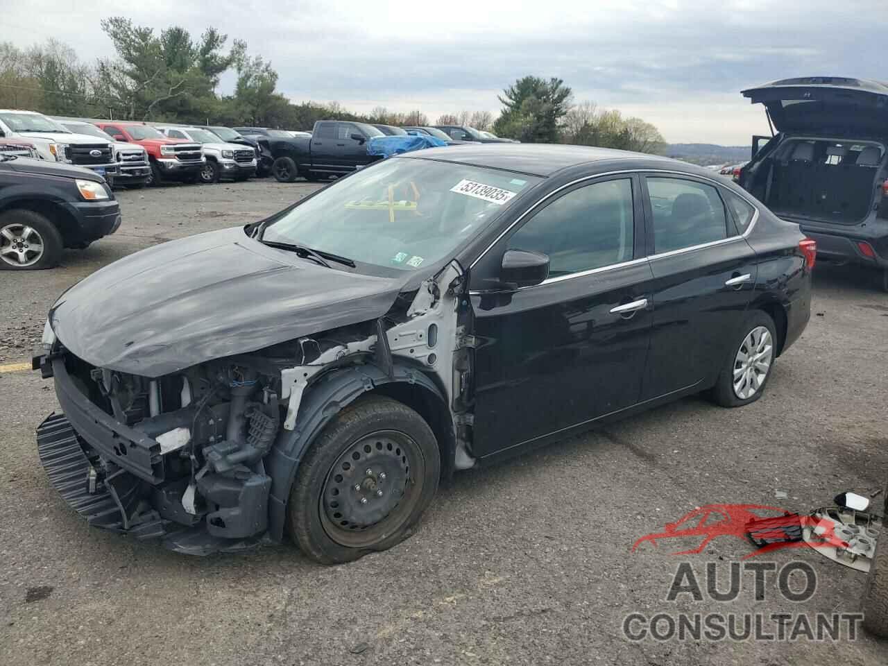 NISSAN SENTRA 2019 - 3N1AB7AP1KY370436