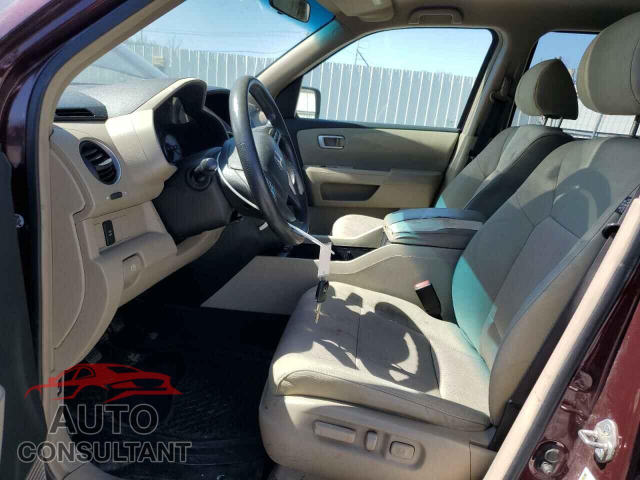 HONDA PILOT 2009 - 5FNYF48459B048804