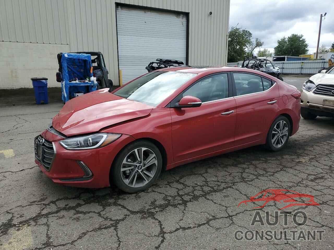 HYUNDAI ELANTRA 2017 - 5NPD84LF9HH152780