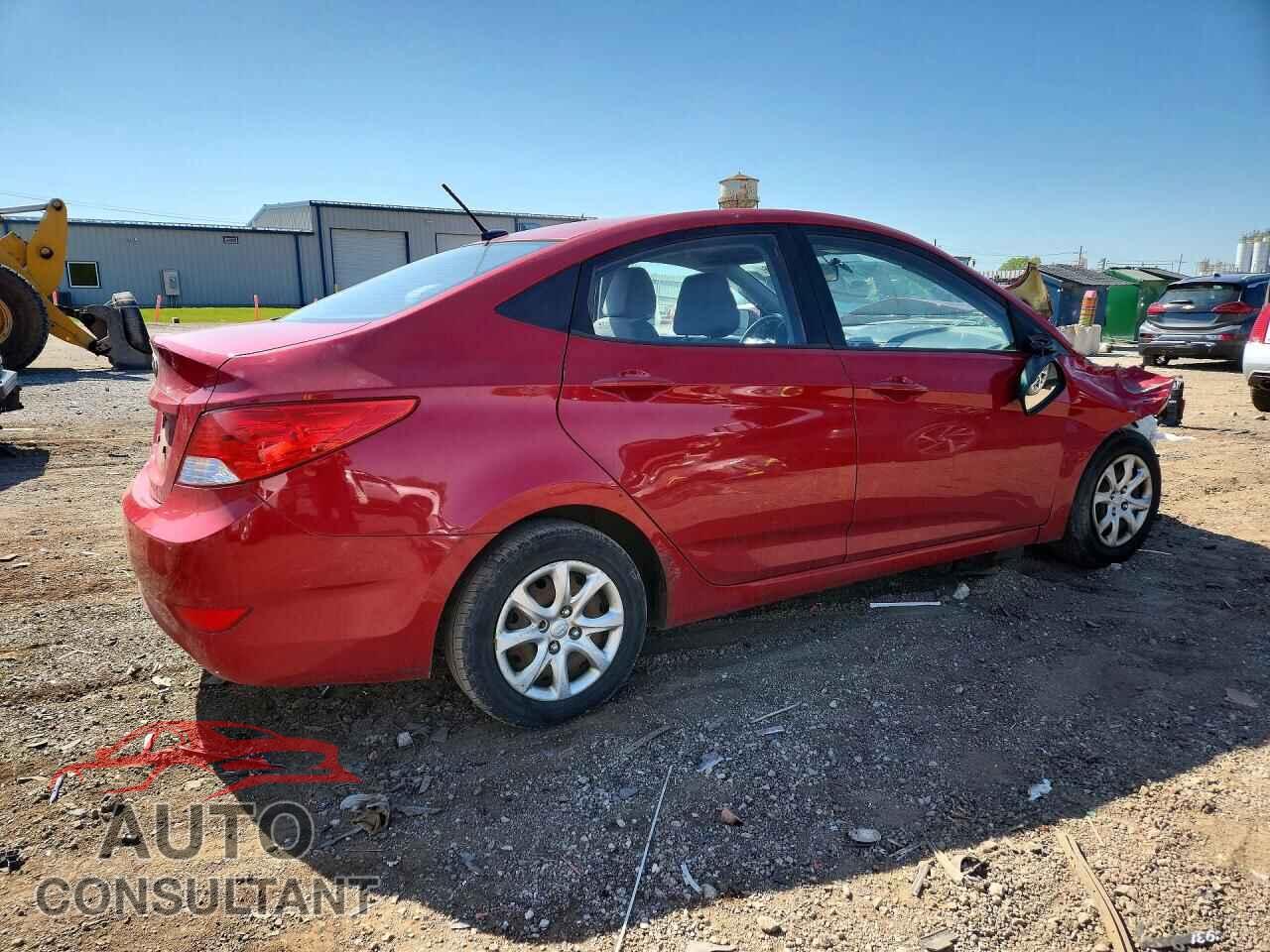 HYUNDAI ACCENT 2012 - KMHCT4AE0CU100744