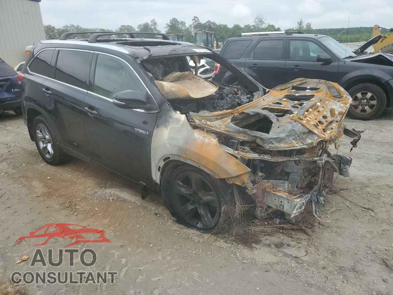 TOYOTA HIGHLANDER 2017 - 5TDDGRFH9HS033067