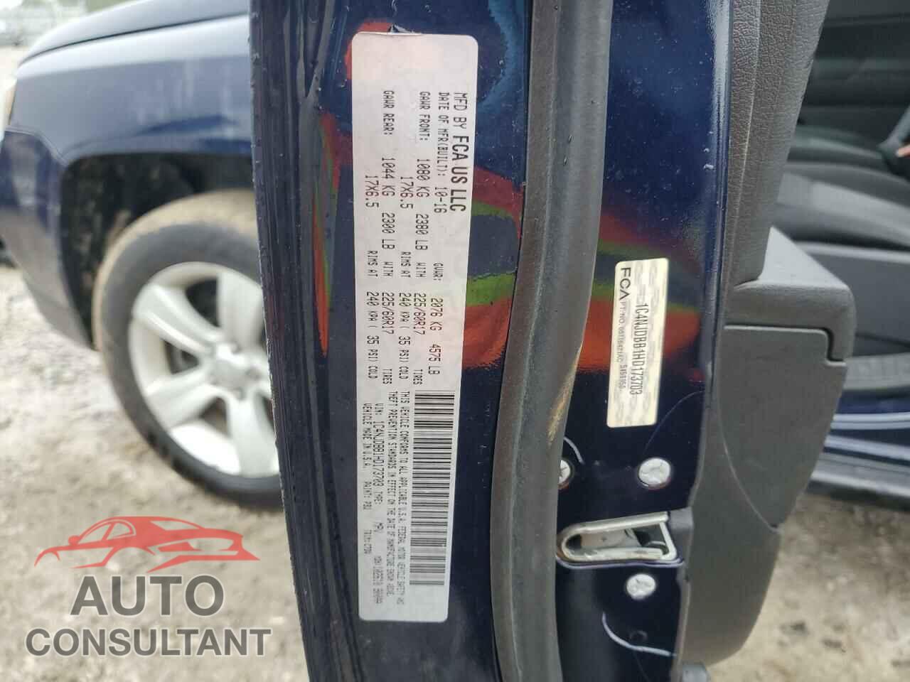 JEEP COMPASS 2017 - 1C4NJDBB1HD173703