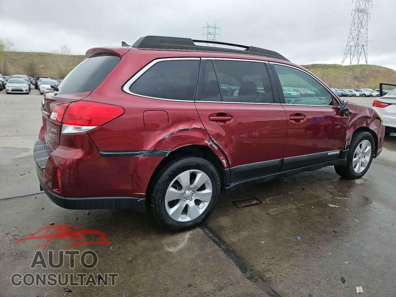 SUBARU OUTBACK 2011 - 4S4BRDLC2B2321634
