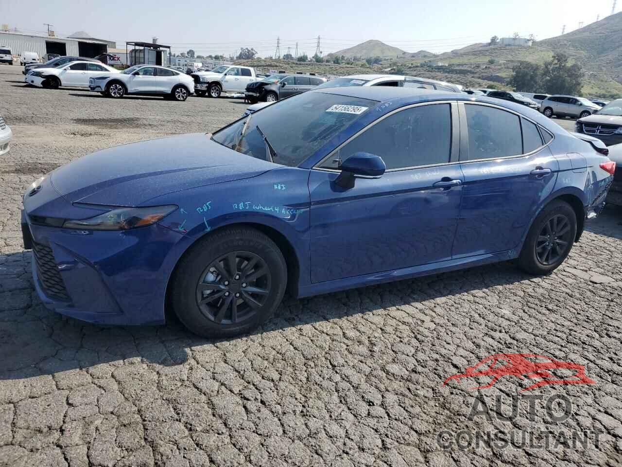 TOYOTA CAMRY 2025 - 4T1DAACK8SU071004