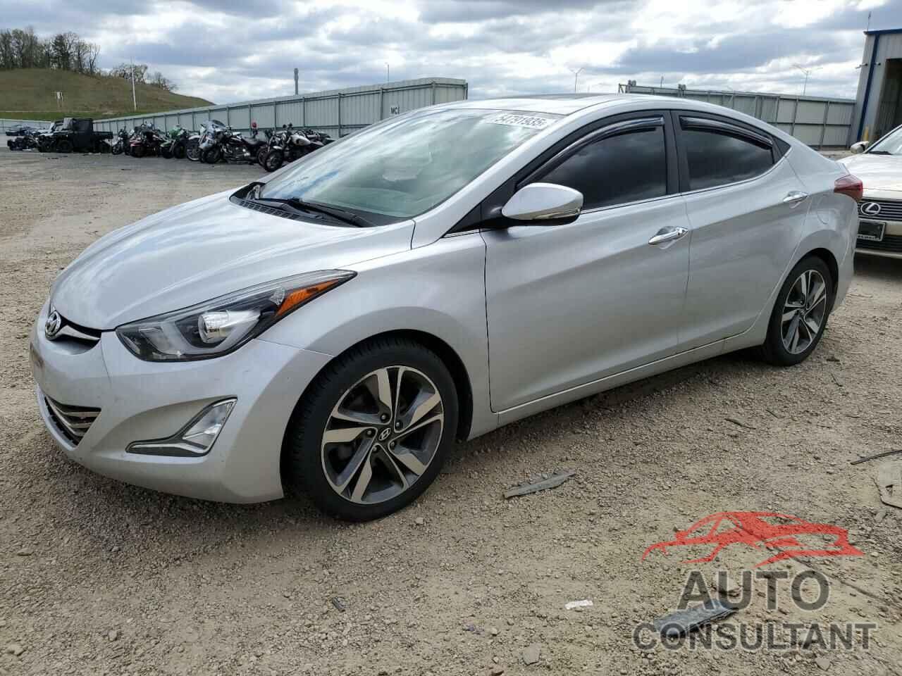 HYUNDAI ELANTRA 2014 - KMHDH4AE7EU055570