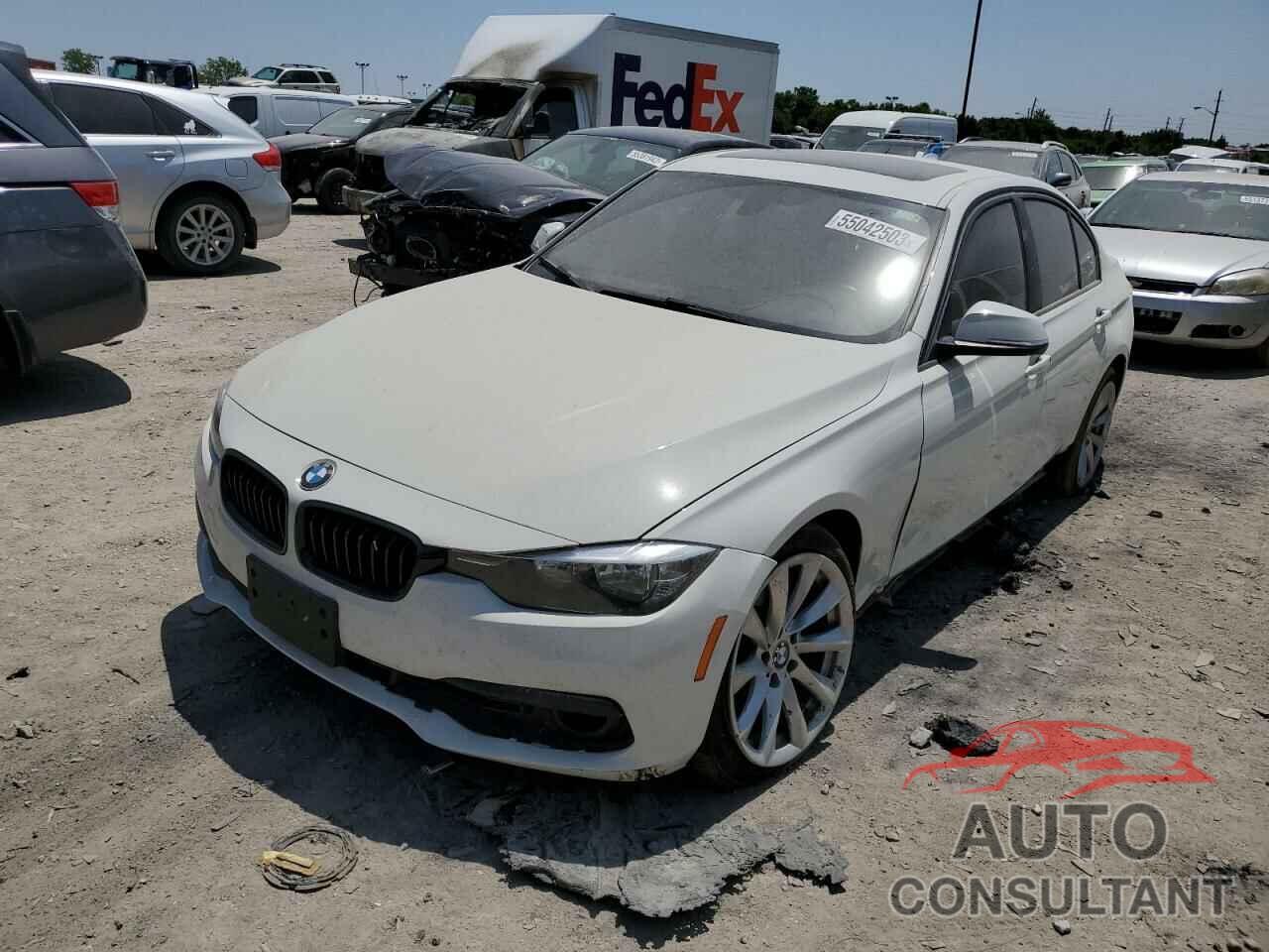 BMW 3 SERIES 2017 - WBA8E5G56HNU41484