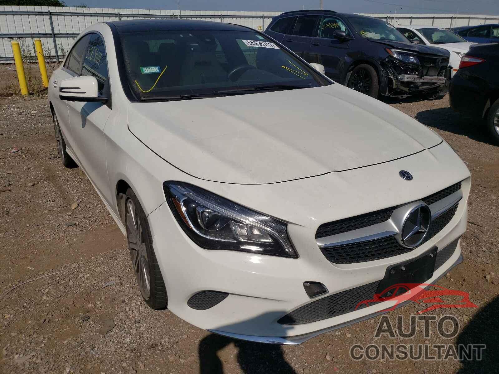 MERCEDES-BENZ CLA-CLASS 2018 - WDDSJ4GB6JN520086