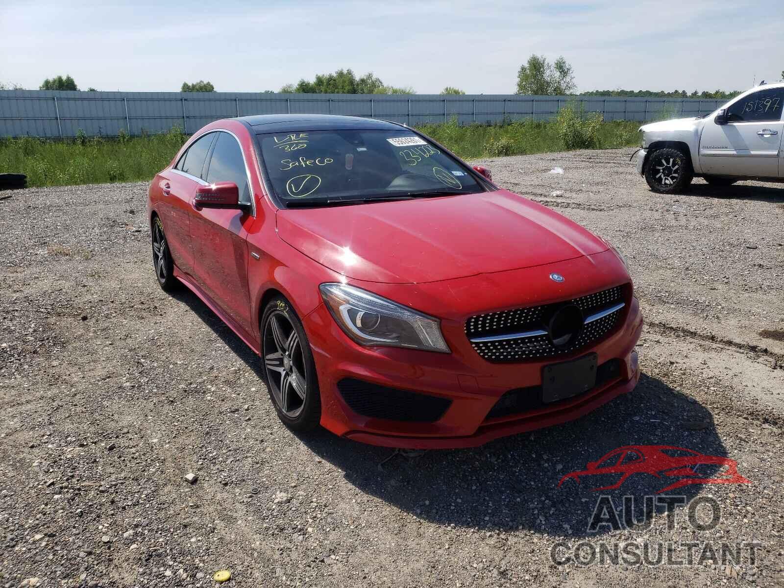 MERCEDES-BENZ CLA-CLASS 2016 - WDDSJ4EB8GN334223