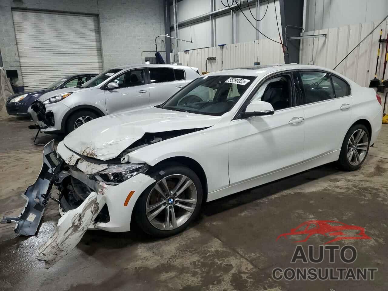 BMW 3 SERIES 2018 - WBA8D9G5XJNU72561