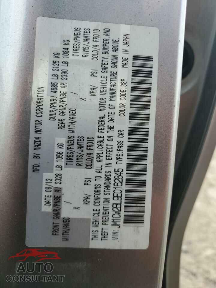 MAZDA 5 2014 - JM1CW2BL9E0162845