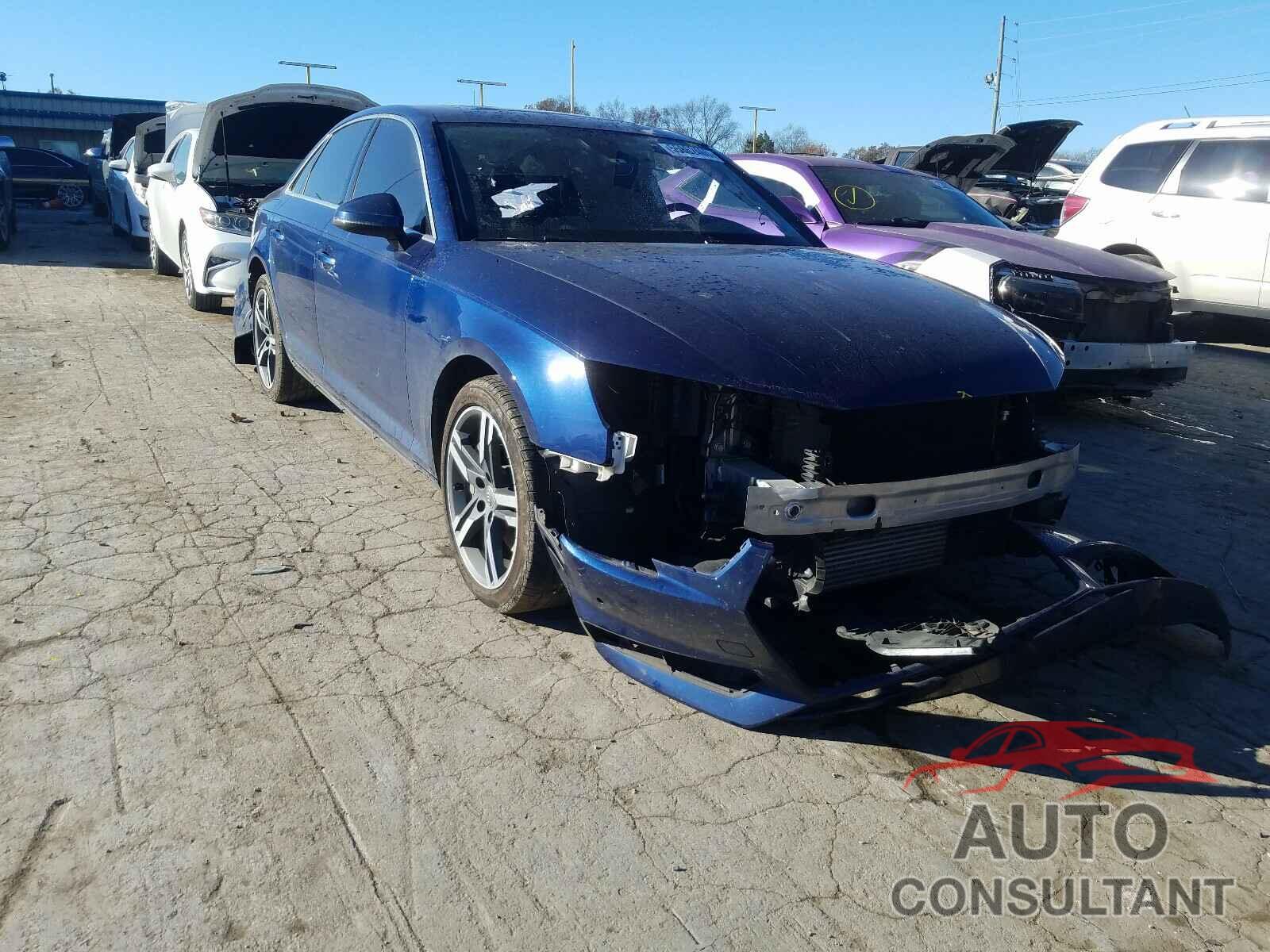 AUDI A4 2018 - WAUENAF45JA085093