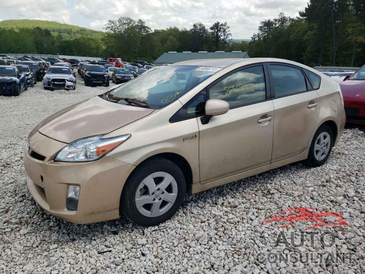 TOYOTA PRIUS 2011 - JTDKN3DU3B1414072