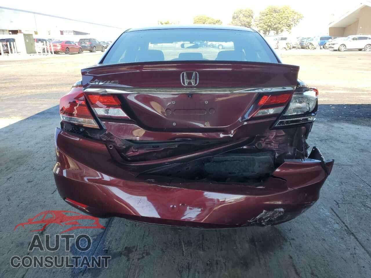 HONDA CIVIC 2013 - 19XFB2F58DE086366