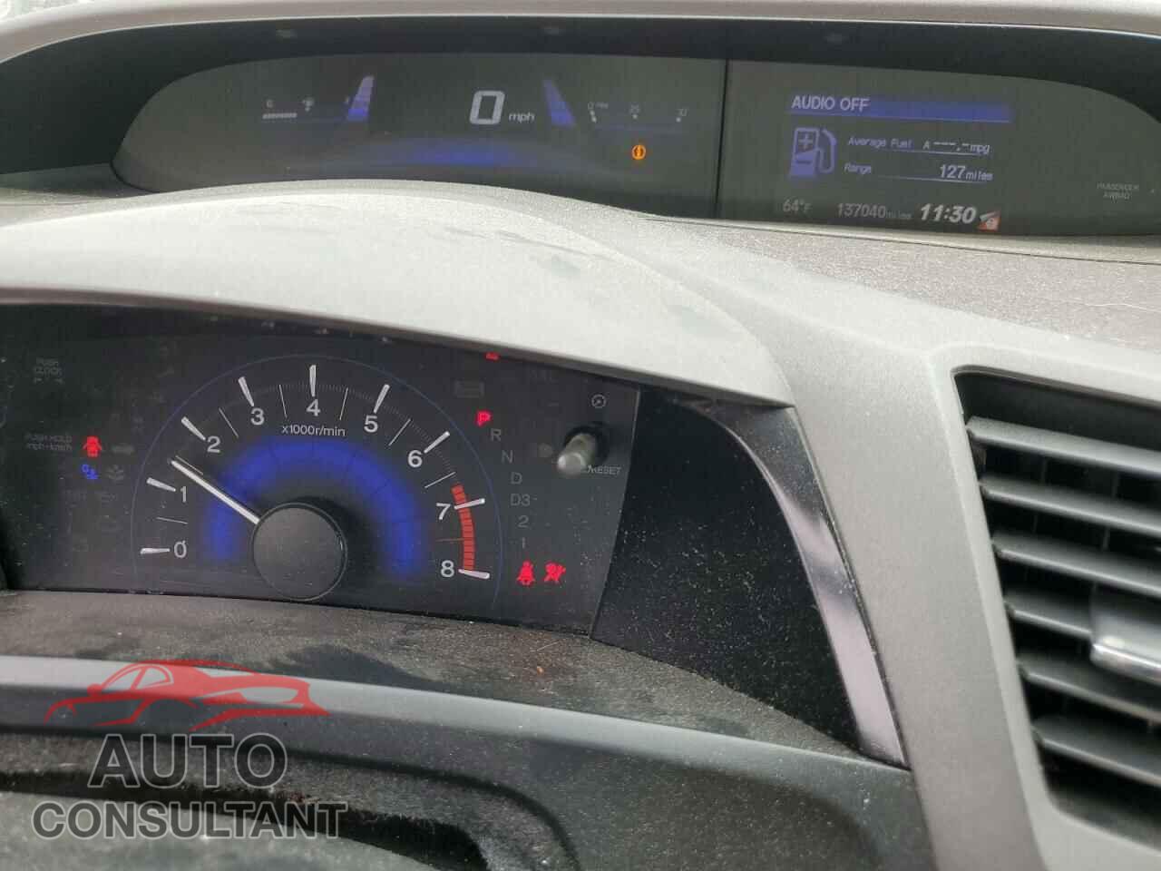 HONDA CIVIC 2012 - 2HGFB2F86CH330174
