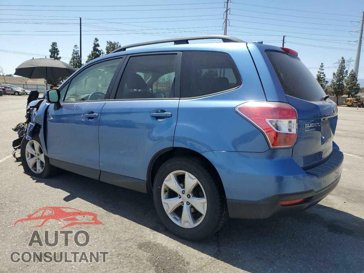 SUBARU FORESTER 2016 - JF2SJAFC4GH544060