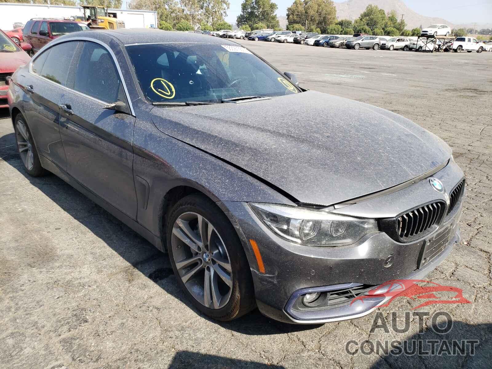 BMW 4 SERIES 2019 - WBA4J7C57KBM75311