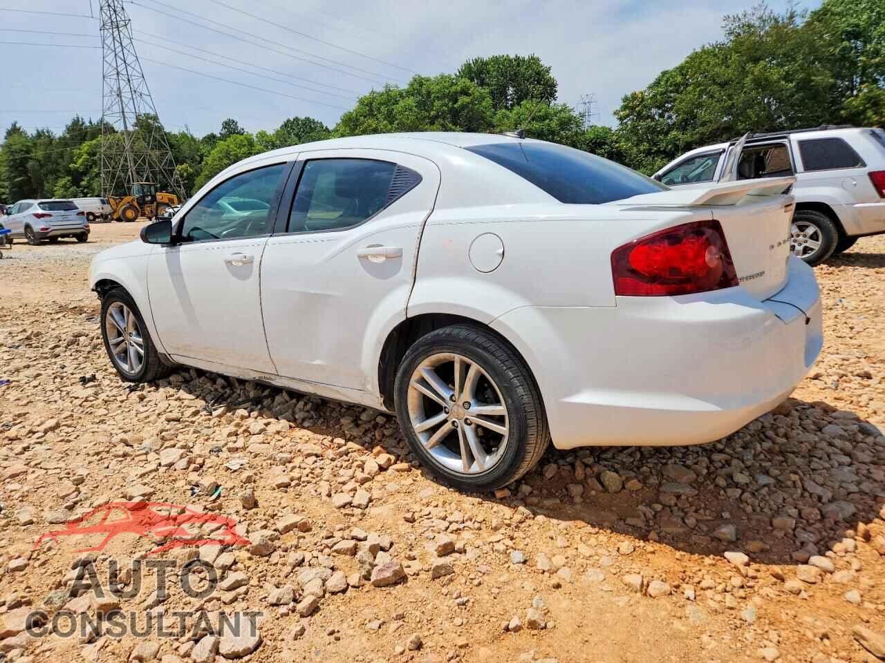 DODGE AVENGER 2013 - 1C3CDZAG6DN504812