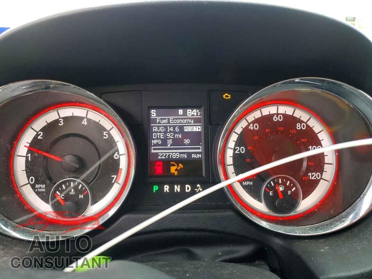 DODGE CARAVAN 2013 - 2C4RDGEG7DR624187