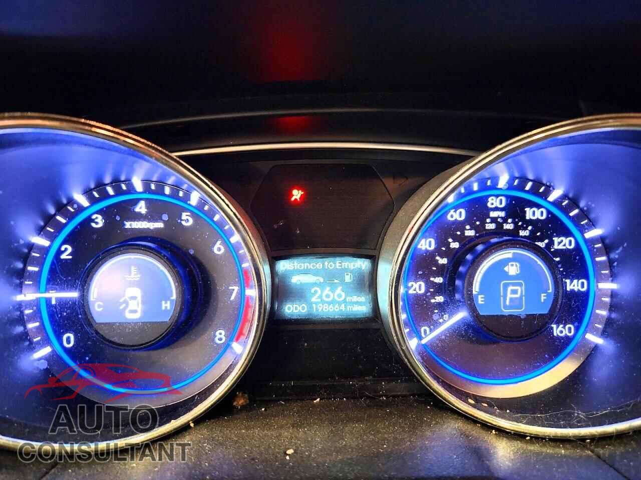 HYUNDAI SONATA 2012 - 5NPEC4AC7CH335647