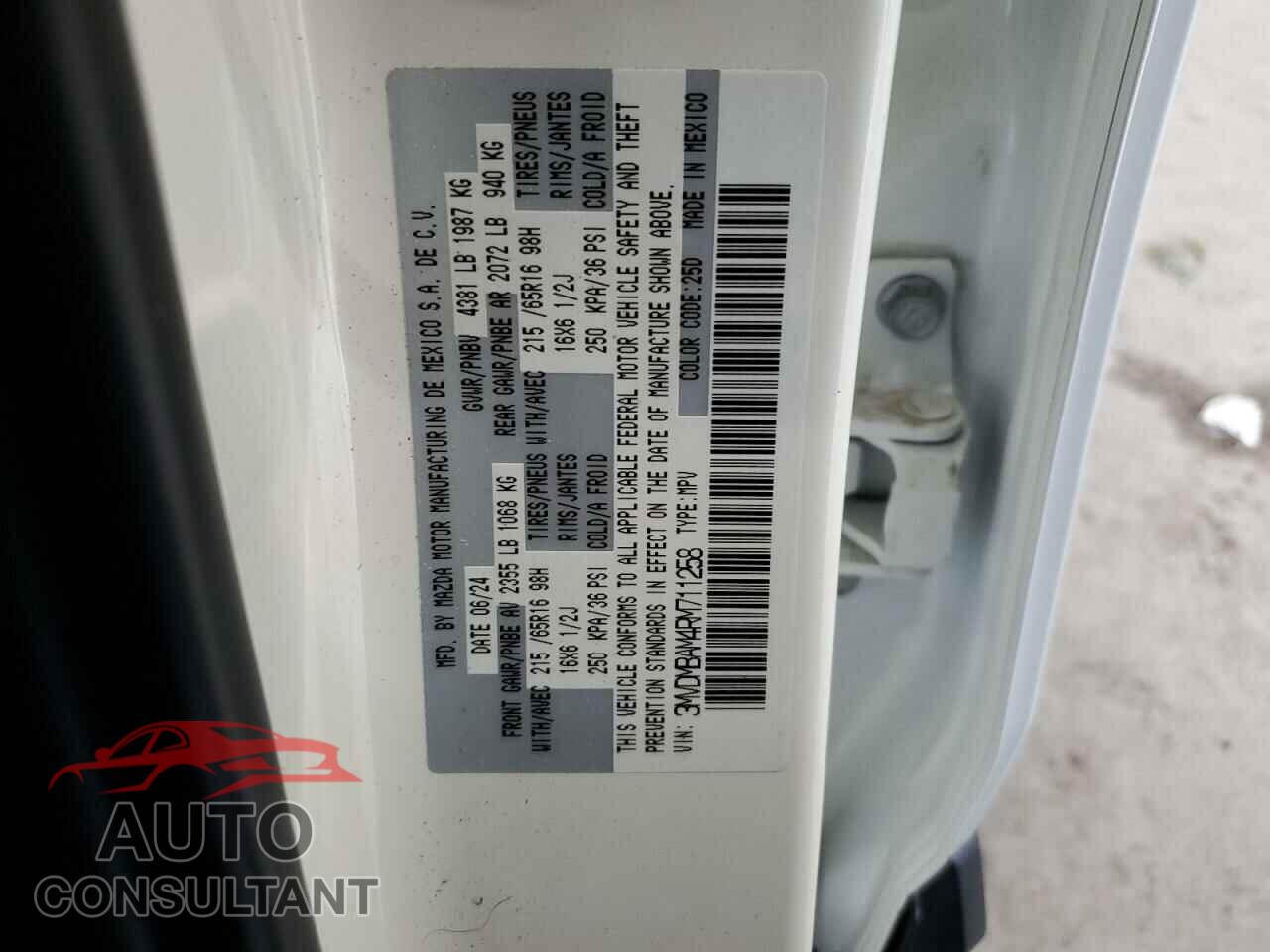 MAZDA CX30 2024 - 3MVDMBAM4RM711258