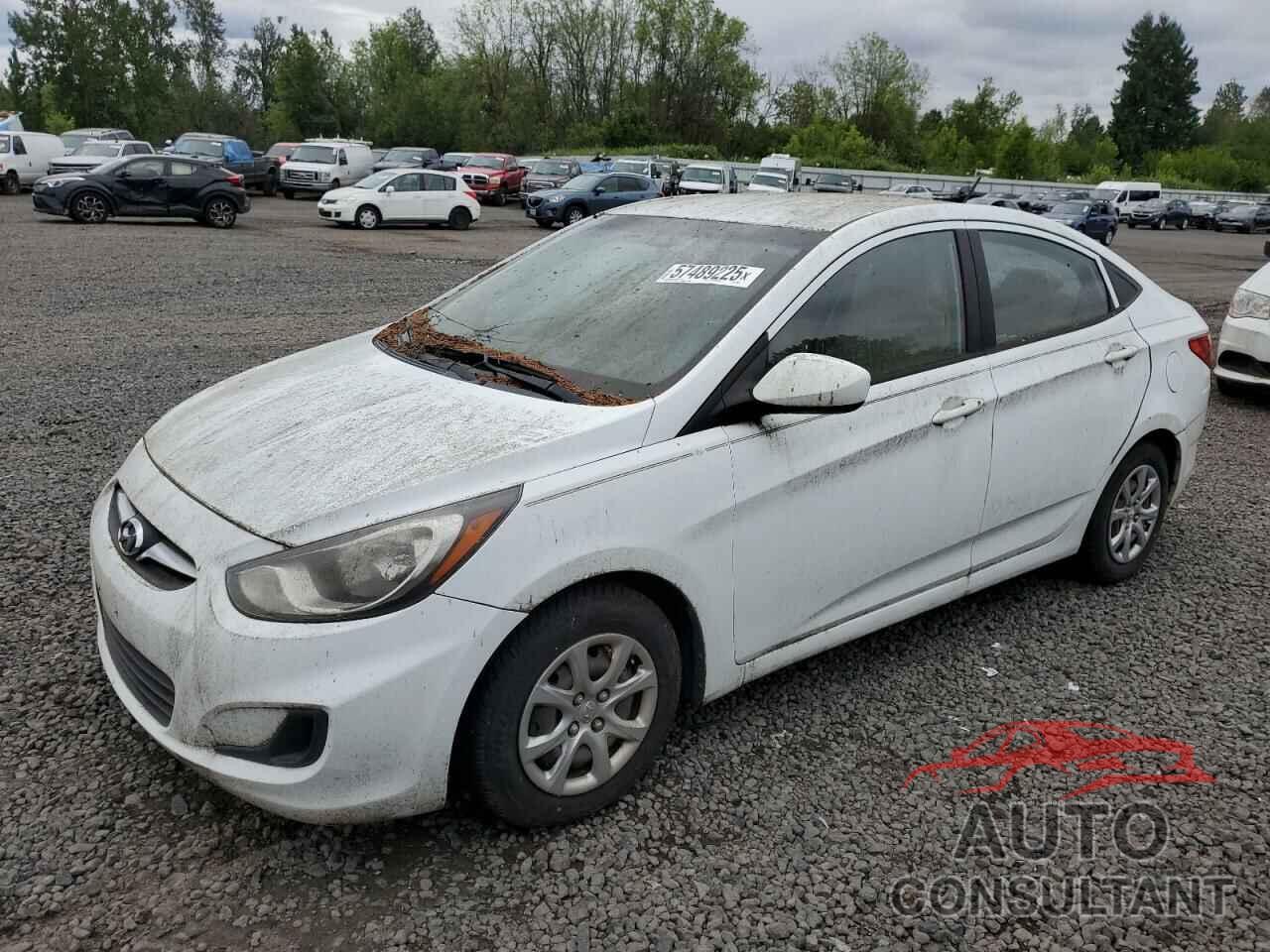 HYUNDAI ACCENT 2013 - KMHCT4AE0DU506055