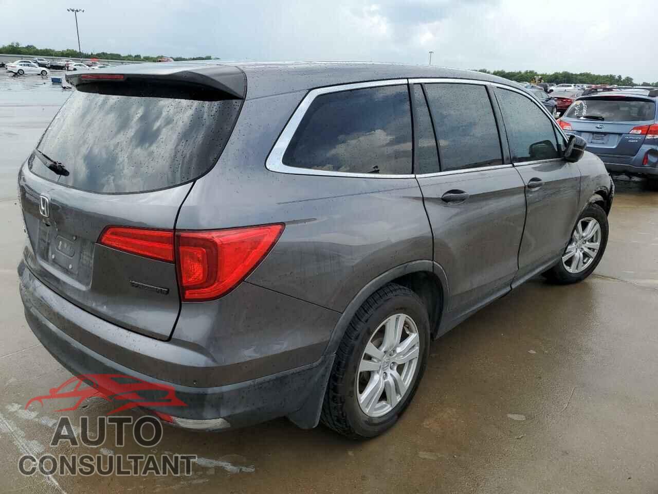 HONDA PILOT 2016 - 5FNYF5H10GB018358