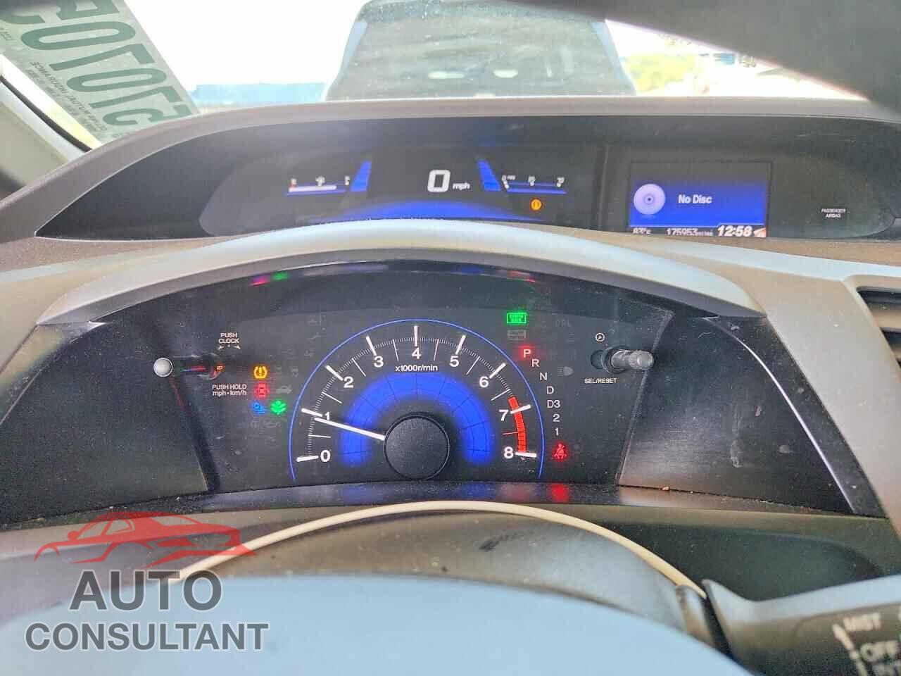 HONDA CIVIC 2012 - 2HGFB2F81CH513210