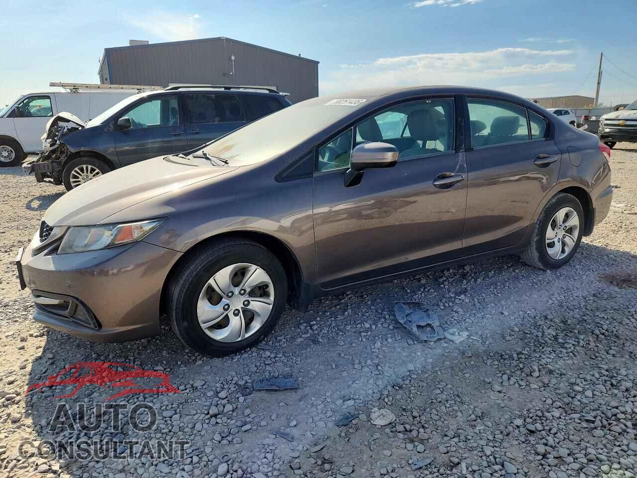 HONDA CIVIC 2014 - 2HGFB2F5XEH502229