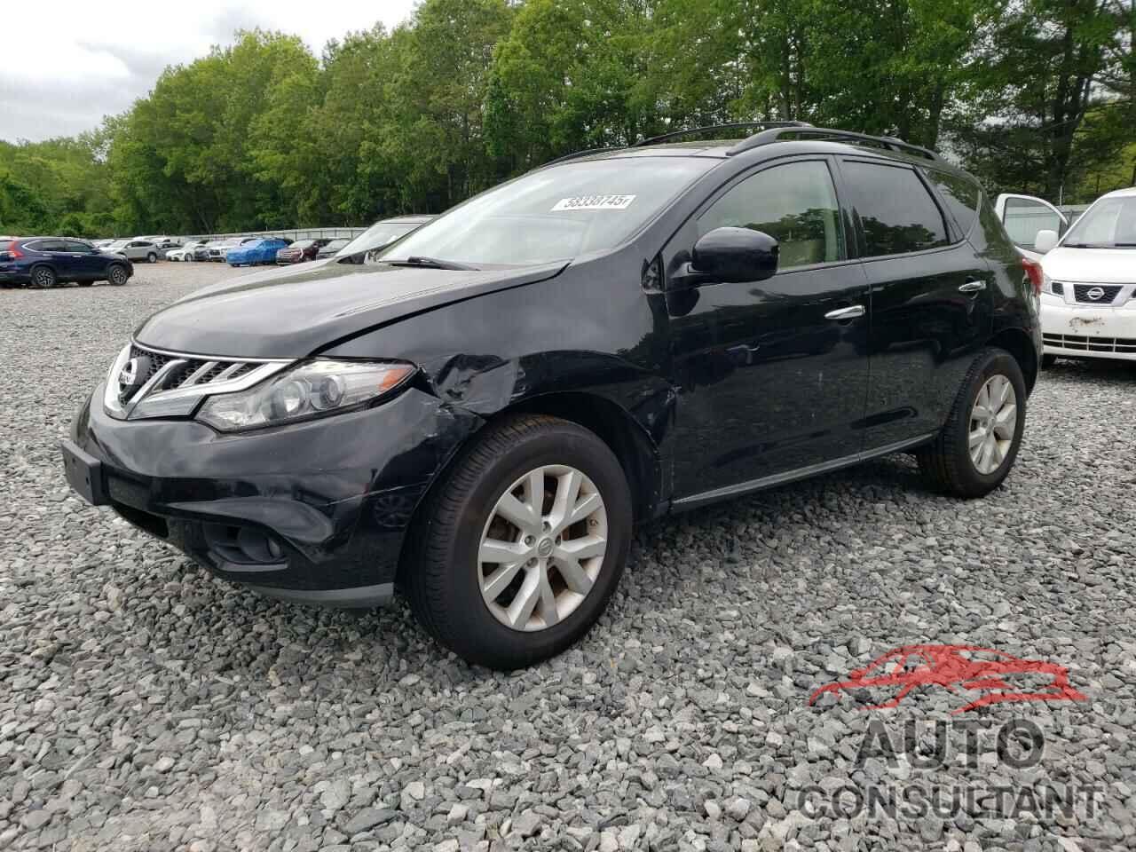 NISSAN MURANO 2012 - JN8AZ1MW3CW201783