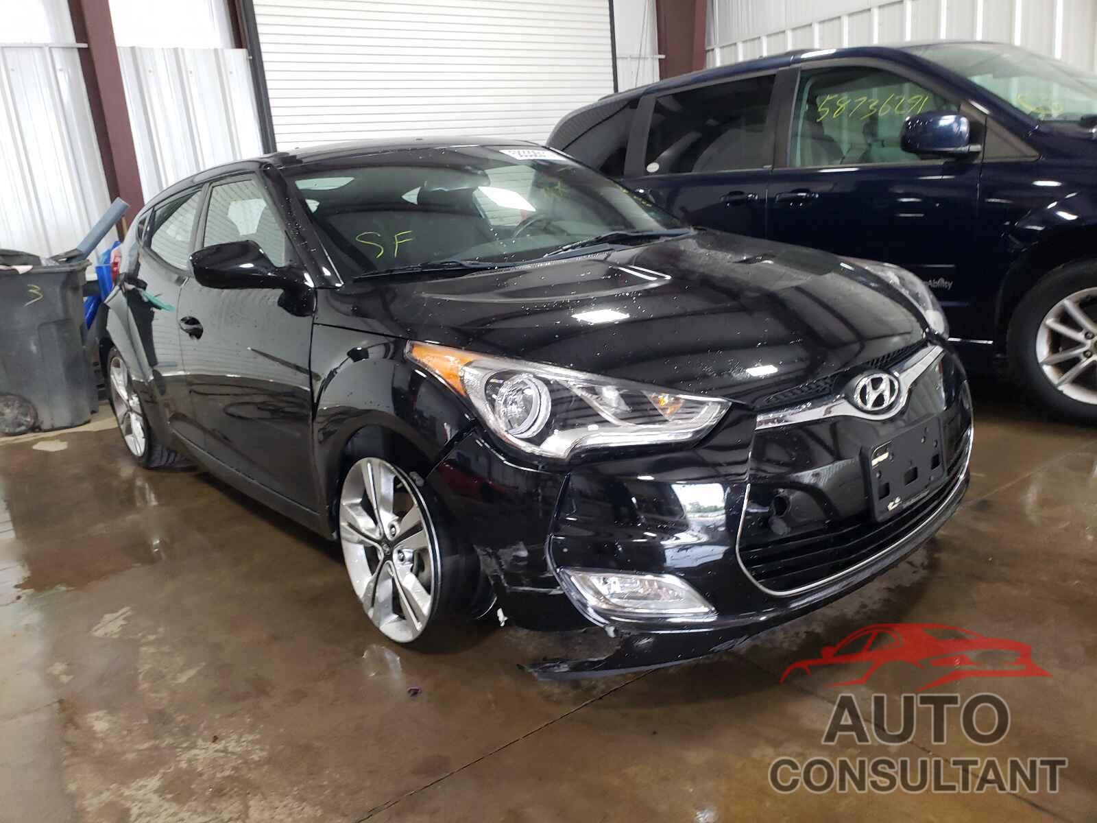 HYUNDAI VELOSTER 2017 - KMHTC6AD8HU321504