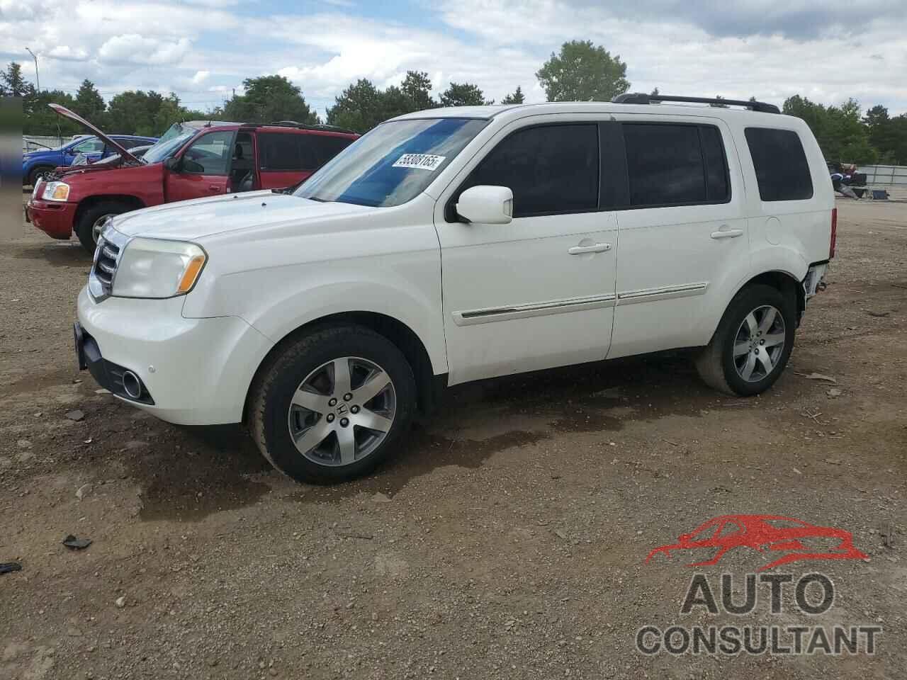 HONDA PILOT 2013 - 5FNYF4H91DB062722