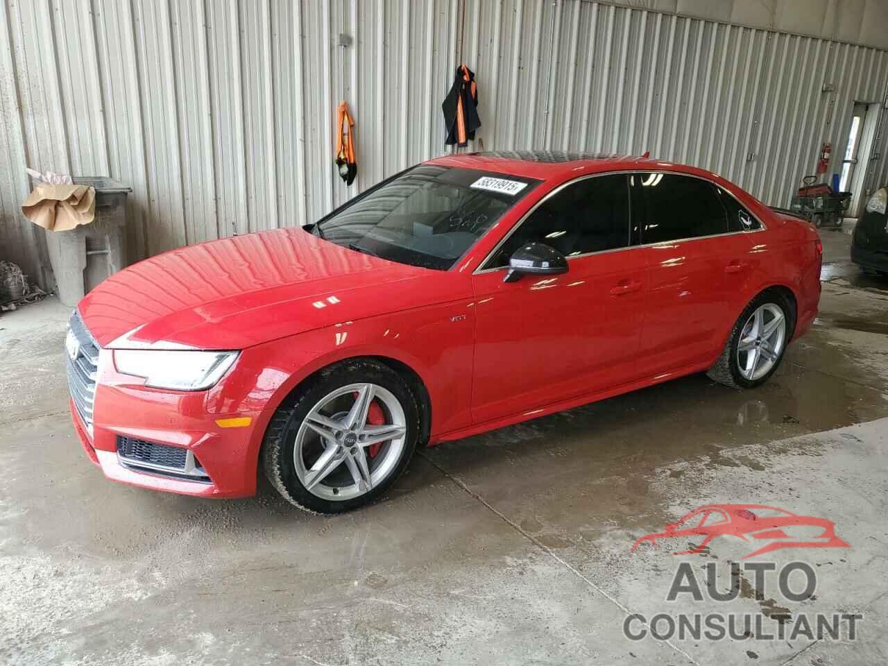 AUDI S4/RS4 2018 - WAUB4AF43JA019020