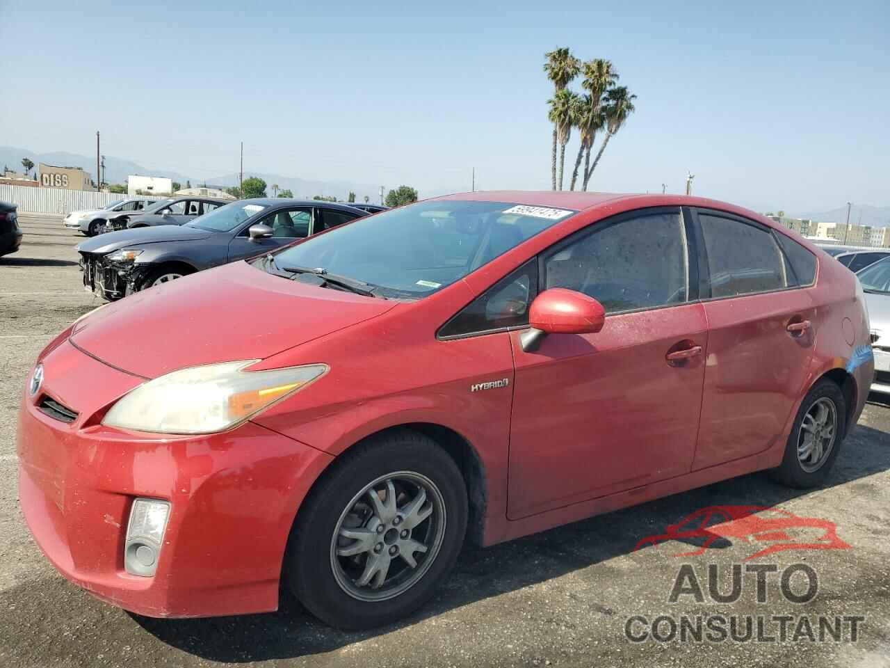 TOYOTA PRIUS 2011 - JTDKN3DU2B0276062