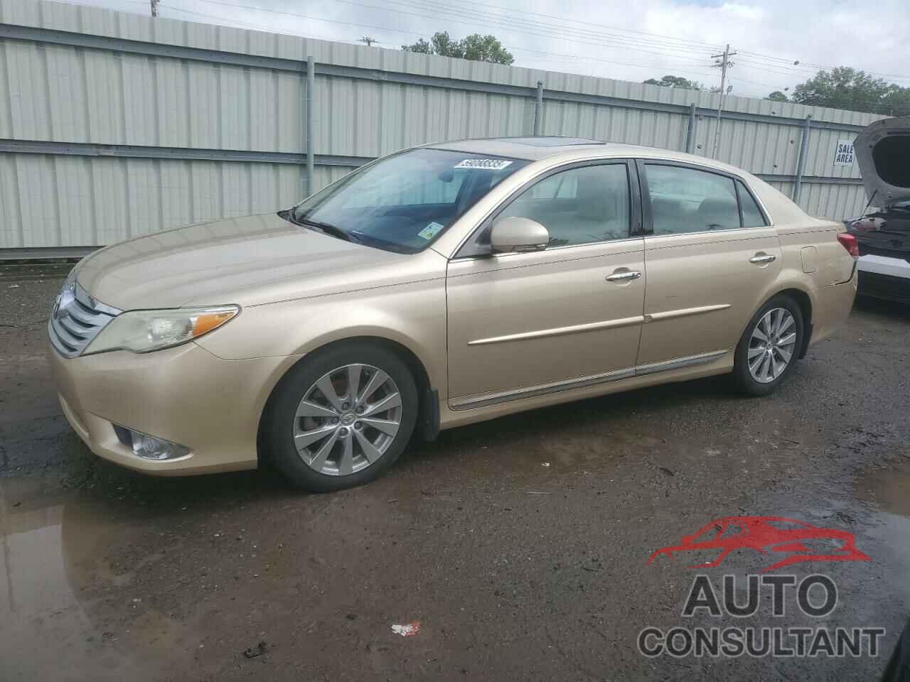 TOYOTA AVALON 2011 - 4T1BK3DBXBU412577