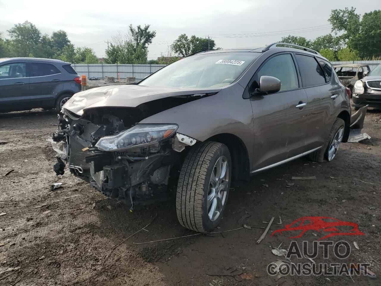NISSAN MURANO 2012 - JN8AZ1MW8CW229563