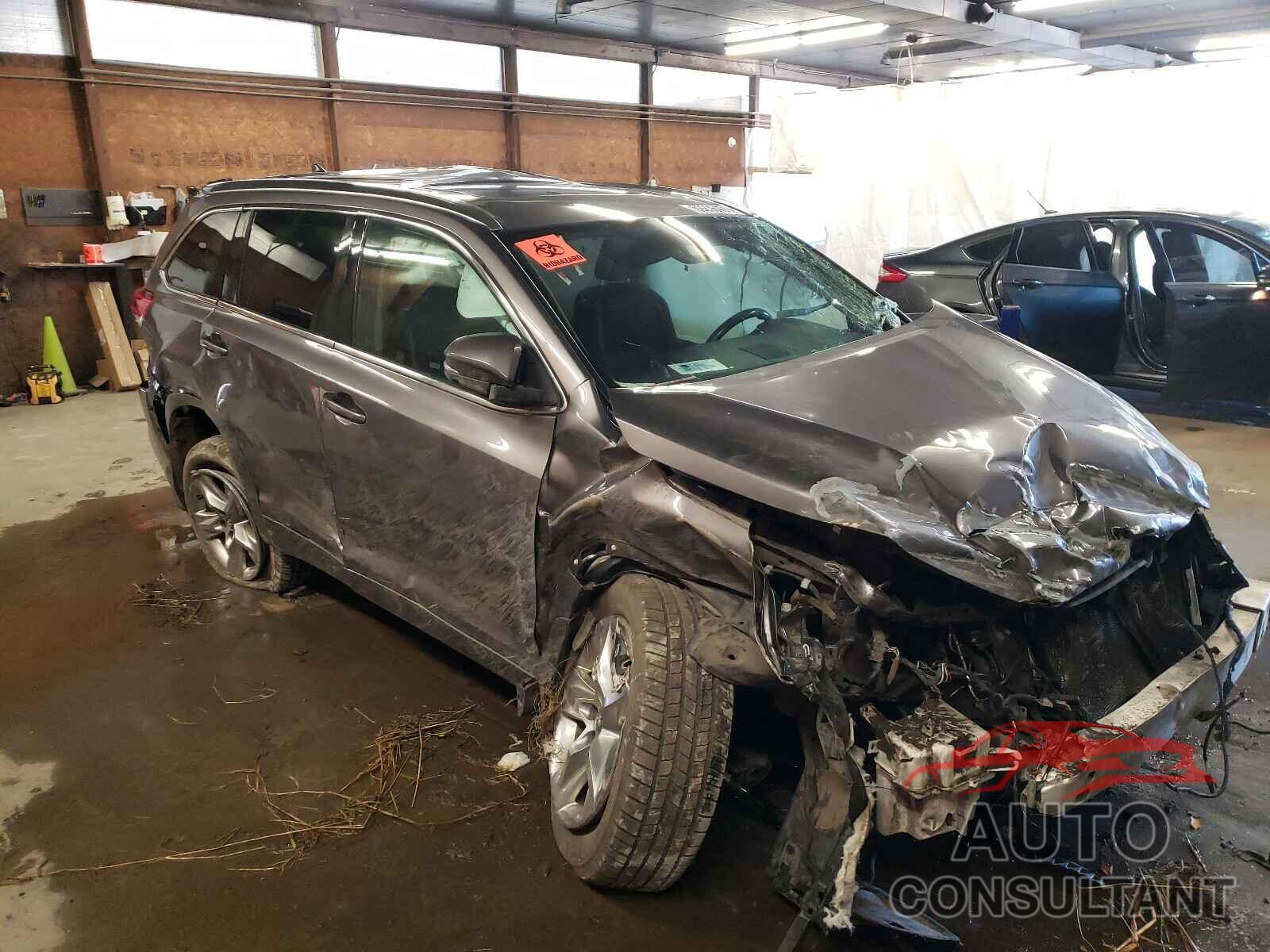 TOYOTA HIGHLANDER 2017 - 5TDDZRFH5HS434061