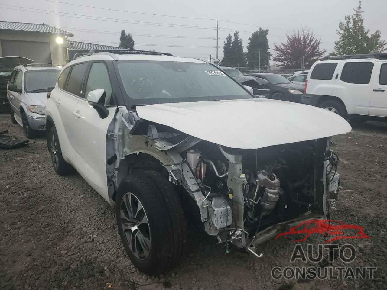 TOYOTA HIGHLANDER 2020 - 5TDHZRBH6LS520446