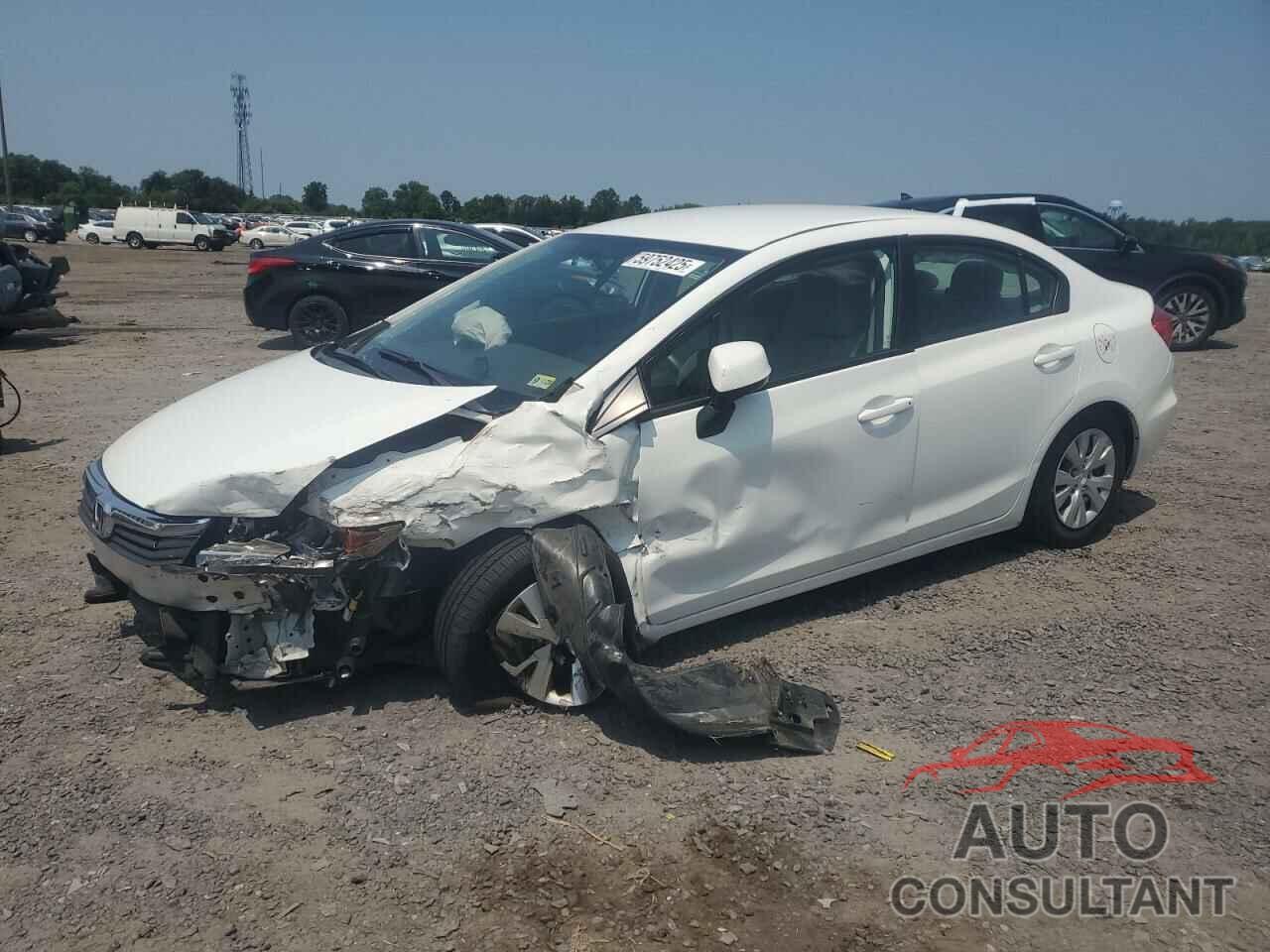 HONDA CIVIC 2012 - 19XFB2F51CE086580
