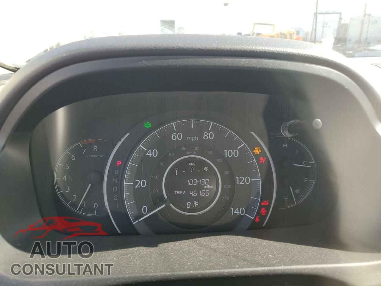 HONDA CRV 2012 - 5J6RM3H33CL019974