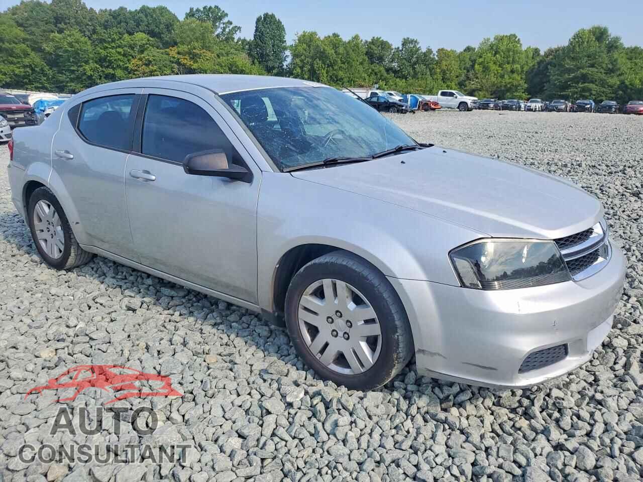 DODGE AVENGER 2012 - 1C3CDZAB4CN193416
