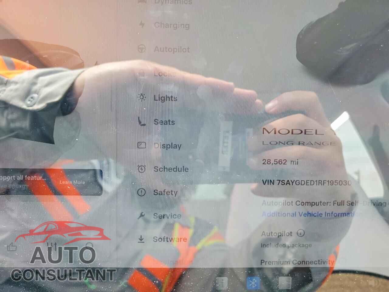 TESLA MODEL Y 2024 - 7SAYGDED1RF195030